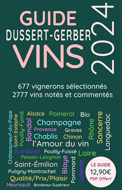Couverture Guide des Vins Dussert-Gerber 2024
