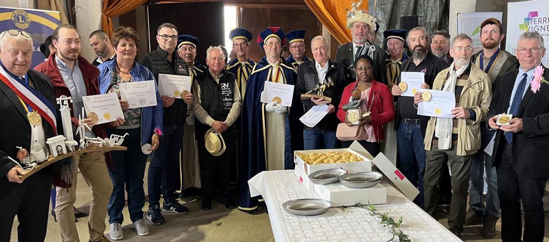 Remise des prix Mani-Viti 2024 par la Commanderie du Saulte Bouchon Champenois
