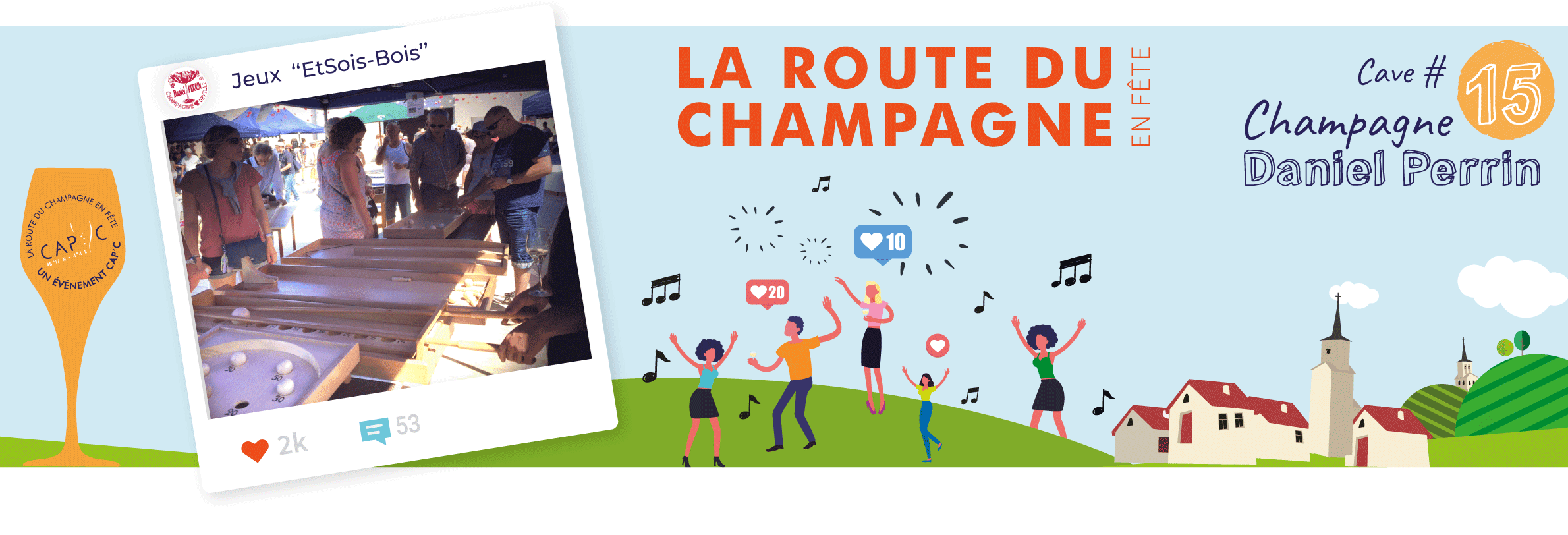 Animation Route du Champagne en Fête 2022 - Cave n°15 Jeux