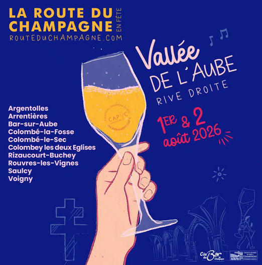 Affiche Route du Champagne en Fête 2026